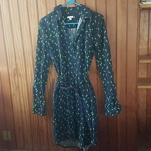 Gap Button down bird dress